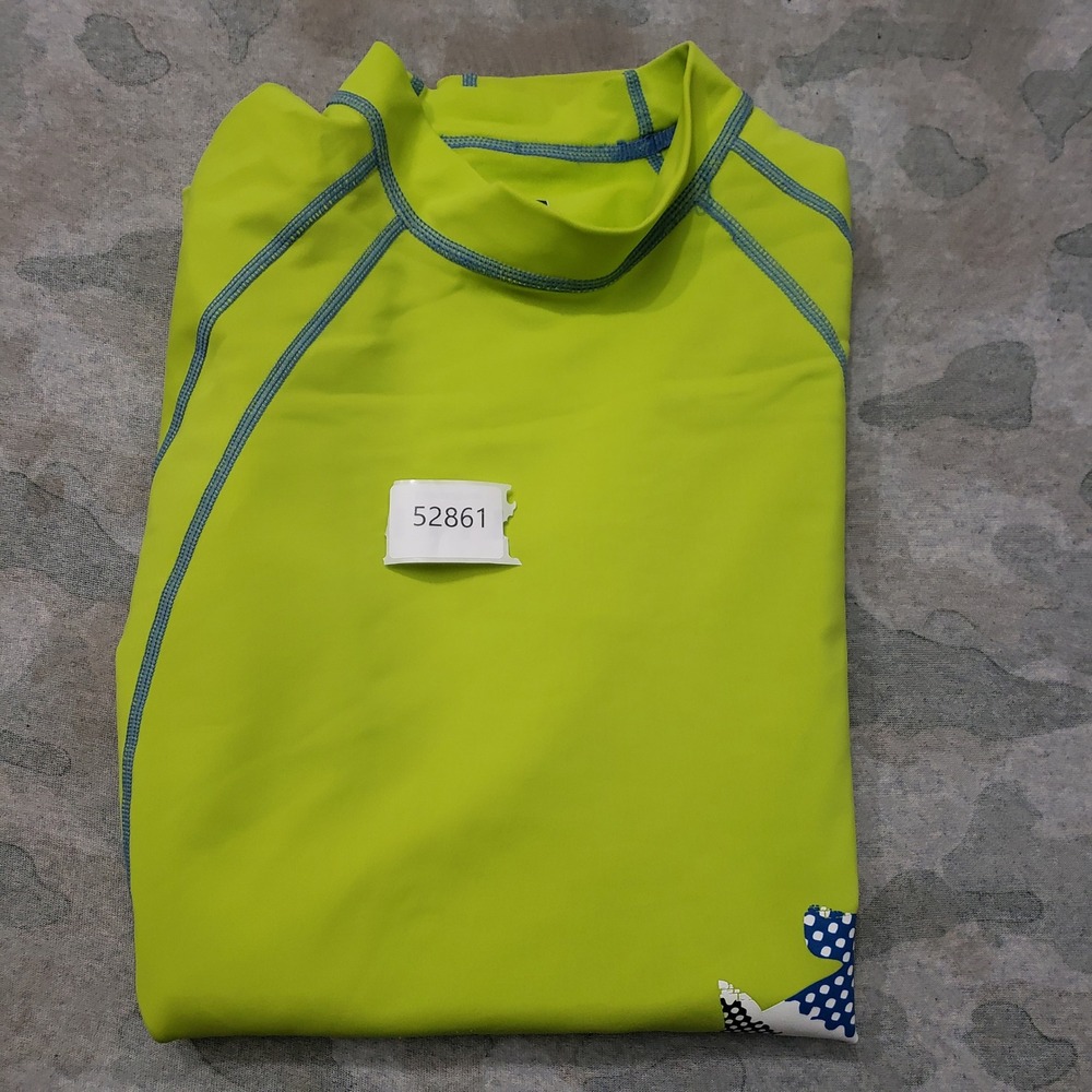 REI Rash Guard Youth Large Green Pullover Long Sleeve - Picture 9 of 9